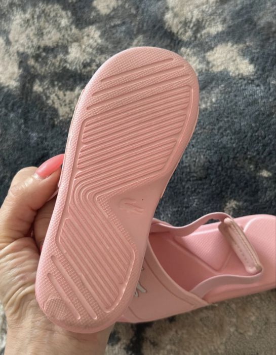 Șlapi Croco Lacoste fetițe , mărimea 24-25