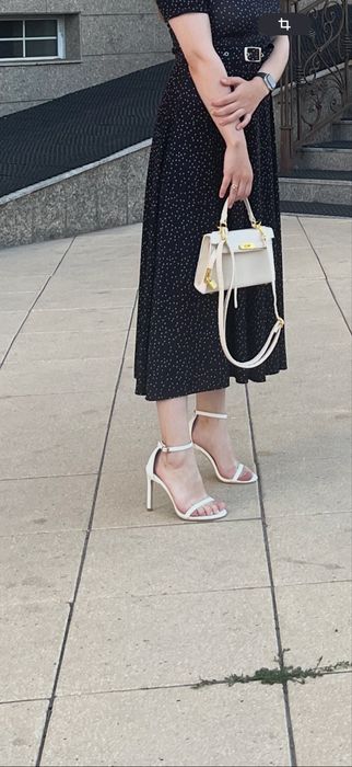 Босоножки Белые 10см