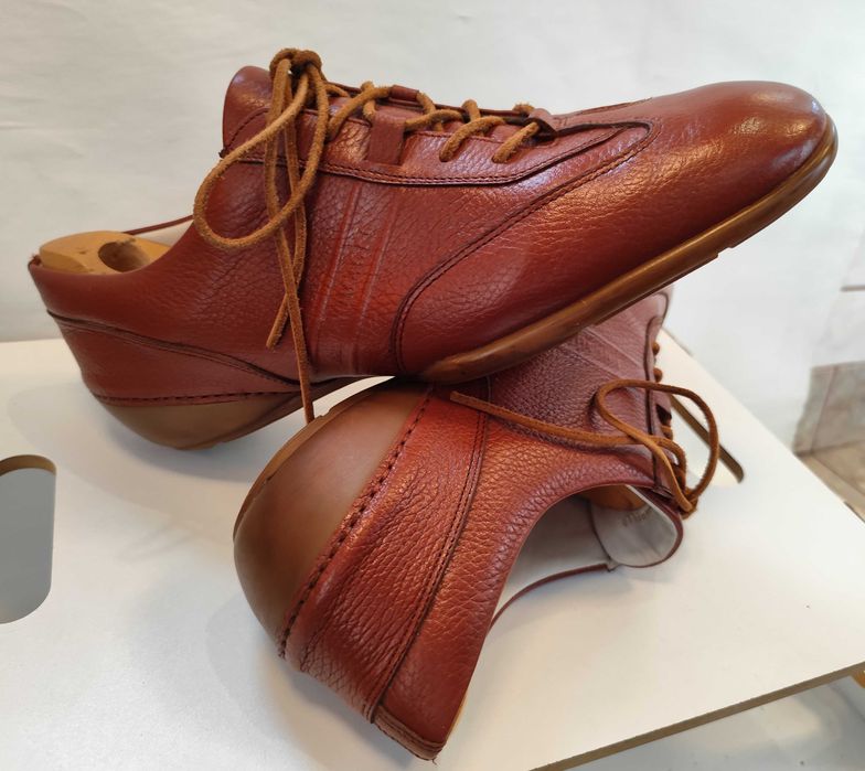 Pantofi casual 45.5 46 luvrati manual Bruno Magli de lux piele natural