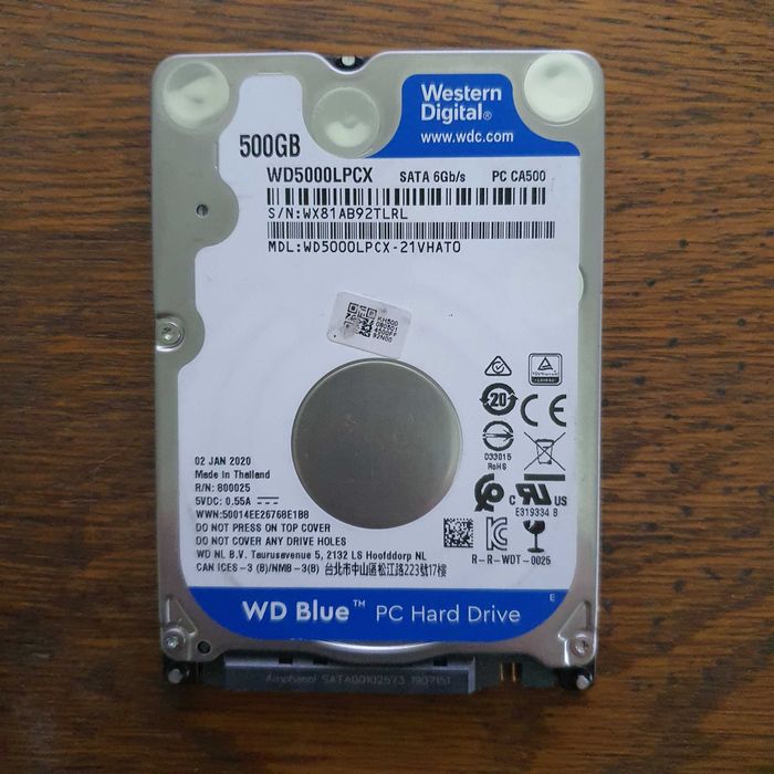 Жесткие диски для пк