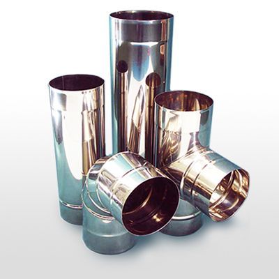 Дымоход из нержавеющей стали 0,4 - 1 мм.