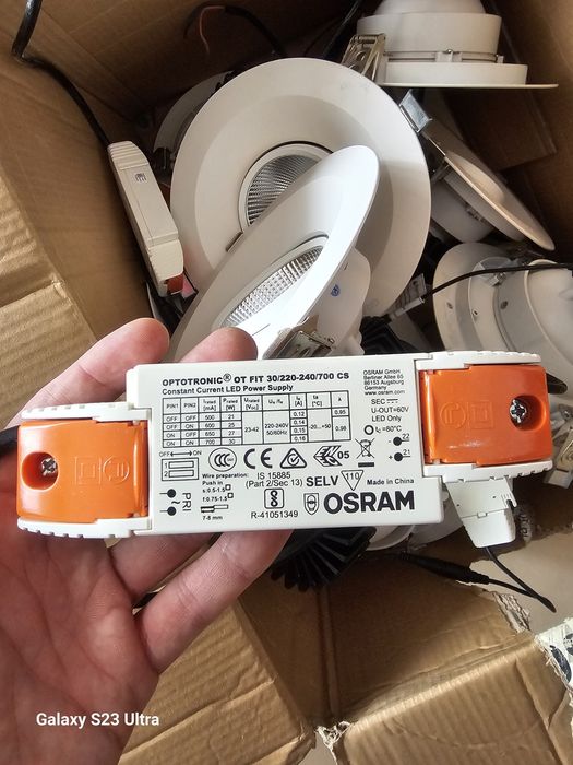 6 Lămpi led cu sursa de iluminare