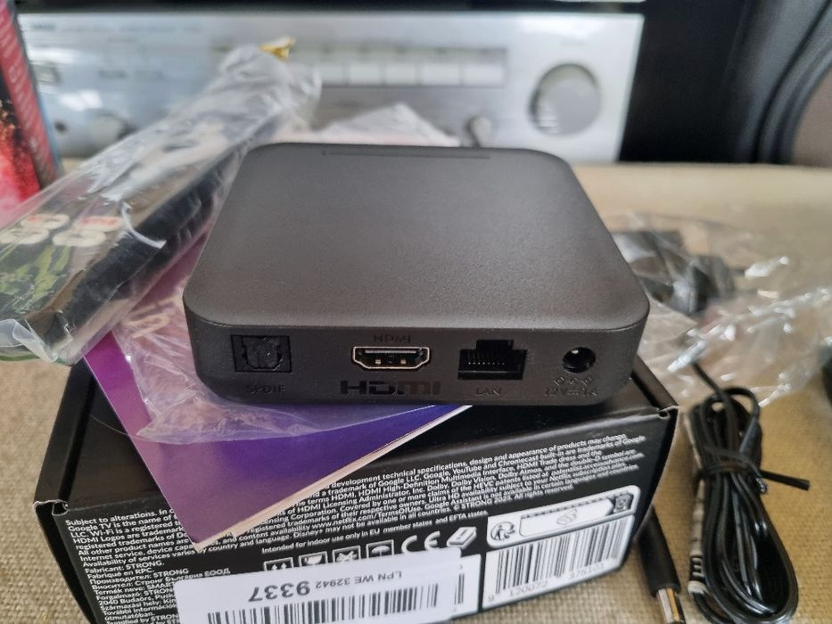 TV Box Strong 4K Ultra HD LEAP-S3. Nou.