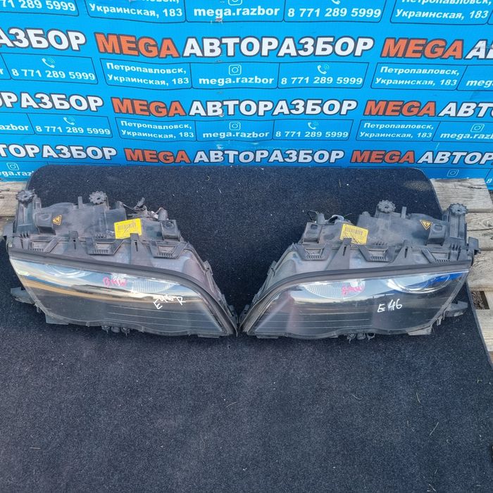 Фары на BMW E46 орегинал.