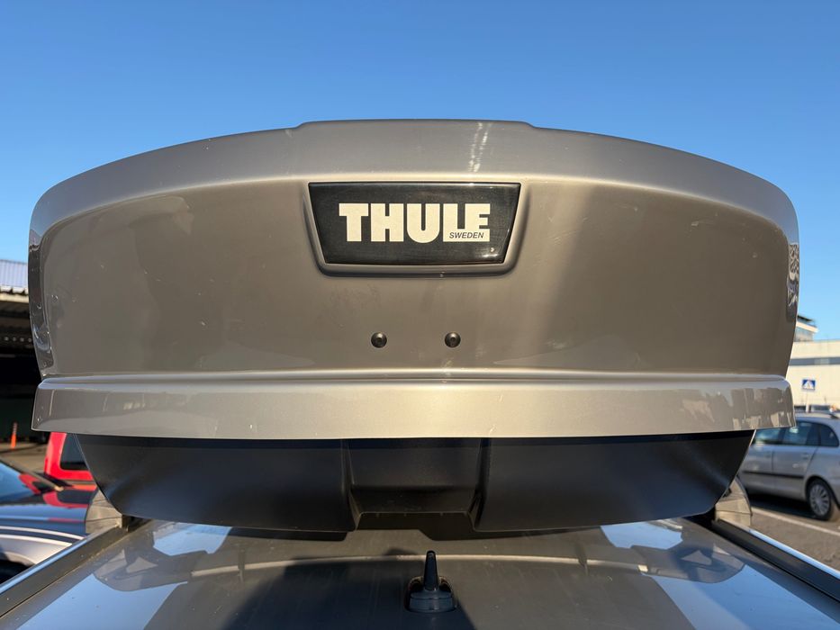 Комплект автобокс Thule Motion XT Alpine Titan + Напречни греди Thule Edge Flush Rail 7206