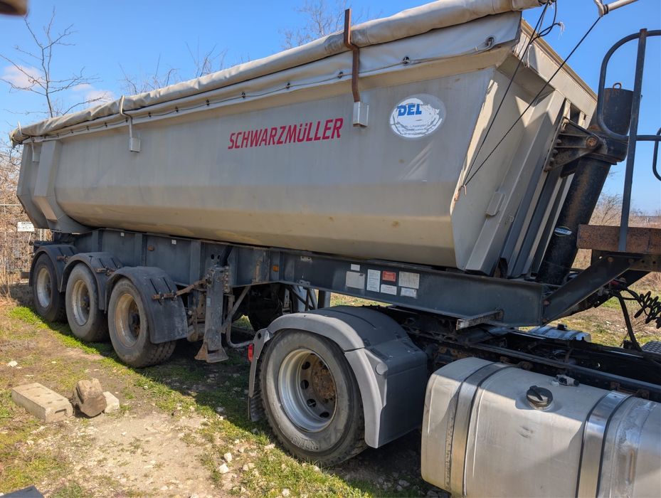 Semiremorca bena piatra Schwarzmuller hardox 26m cubi