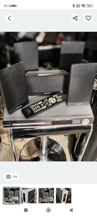 Sistem audio Home cinema Philips DVD HTS3154 transport 5lei curier