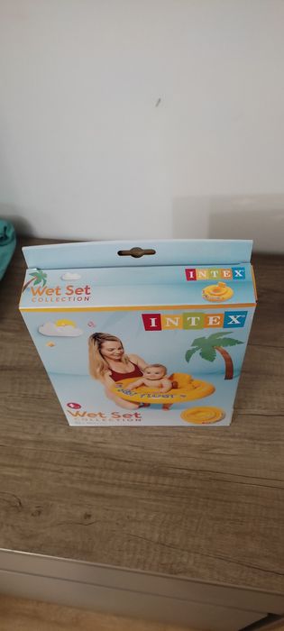 Надуваем пояс INTEX