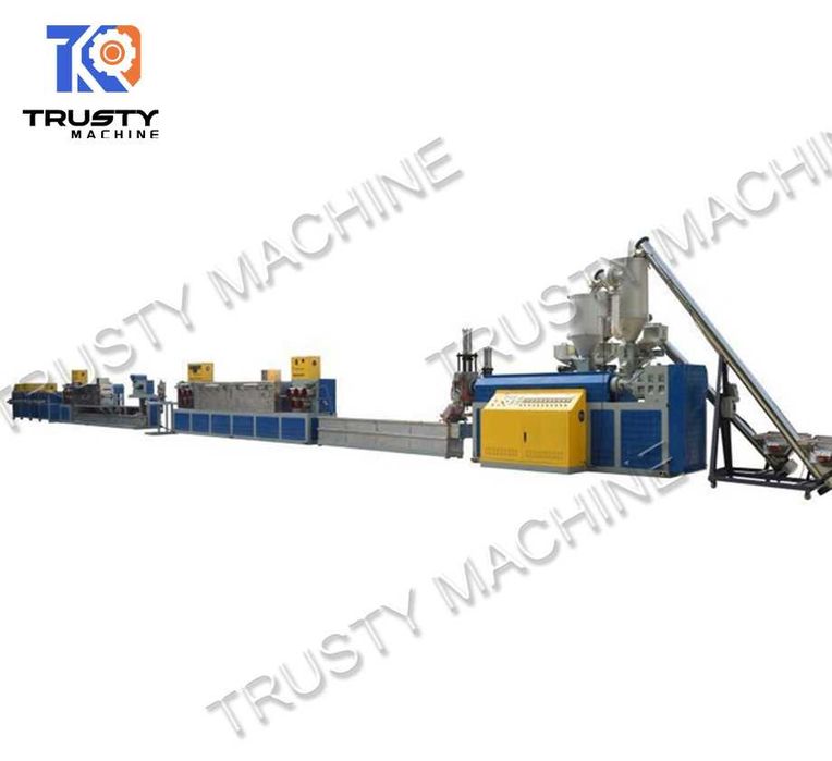 экструзионная линия для производства ПЭТ упаковочной ленты