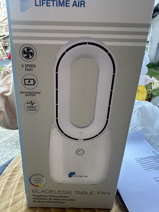 Ventilator nou in cutie