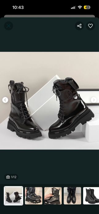 Дамски боти Badura естествена кожа и ботуши