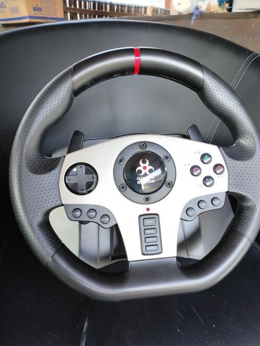 Volan gaming myria cu pedale și schimbător