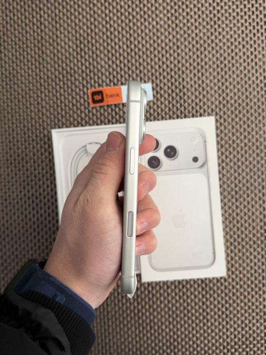 ЛИЗИНГ*83лв/м iPhone 17 Pro Silver*256 айфон 17 про Бял