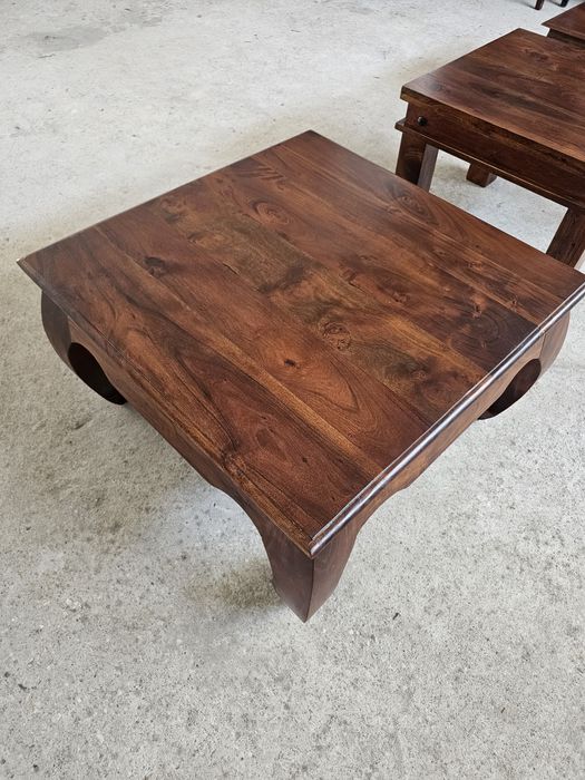 Разпродажба-Ликвидация на холни маси внос от остров Бали тиково дърво