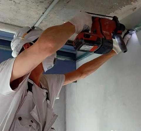 Монтаж гипсокартонных конструкций Шумоизоляция