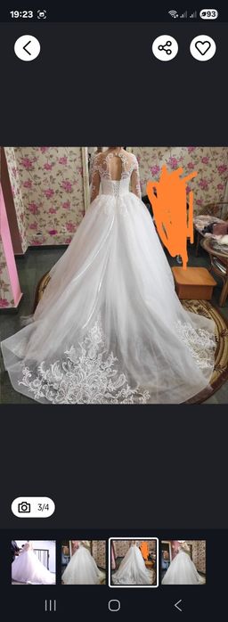 Rochie mireasa purtata o singura data