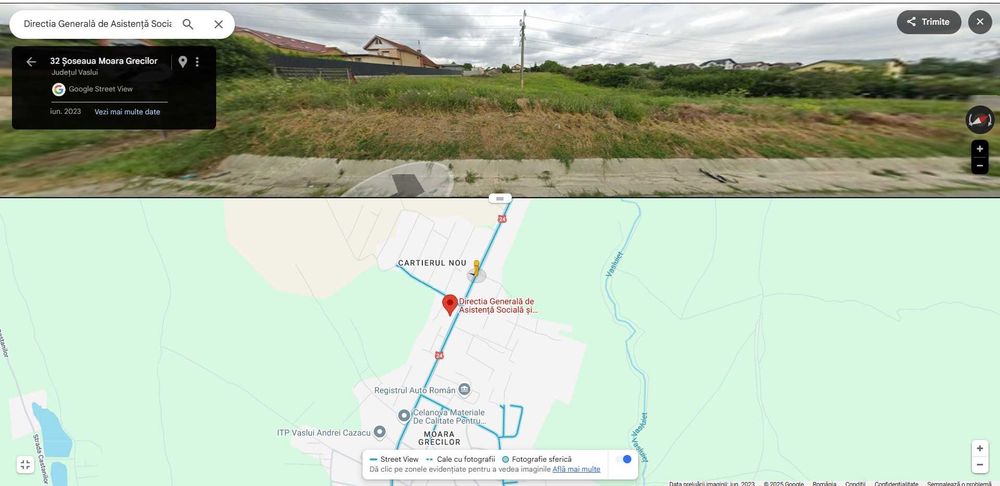 TEREN Moara Grecilor -Str. Principala-DN24, langa Protectia Copilului-