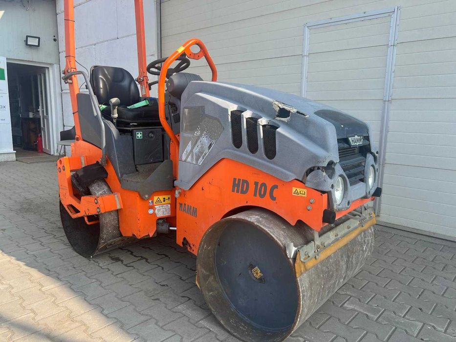 Cilindru compactor Hamm HD10C - 1,7 Tone , 194 ore , 20 Hp + Video