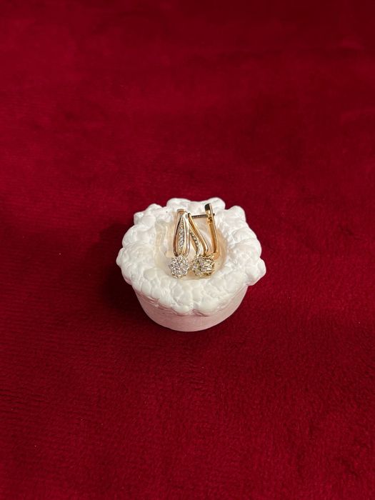 Золотые серьги/BariBarShop/0•0•24