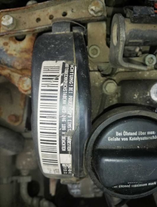 Motor Volkswagen polo 6n2 1.4 MPI 1999-2001 Cod AUD Motor Benzina