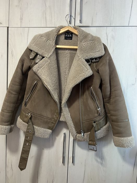 Дубленка ZARA размер S