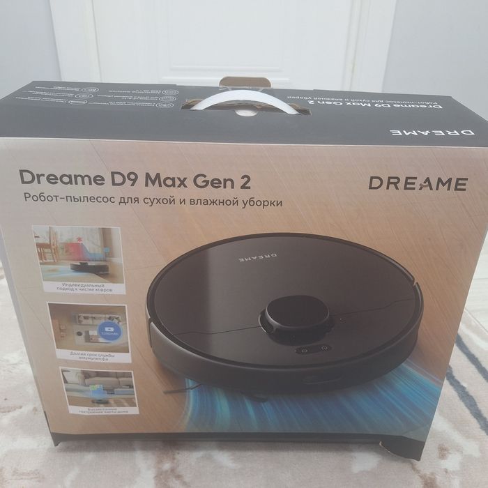 Продам робот пылесос Dreame D9 Max gen 2,  в отличном состоянии