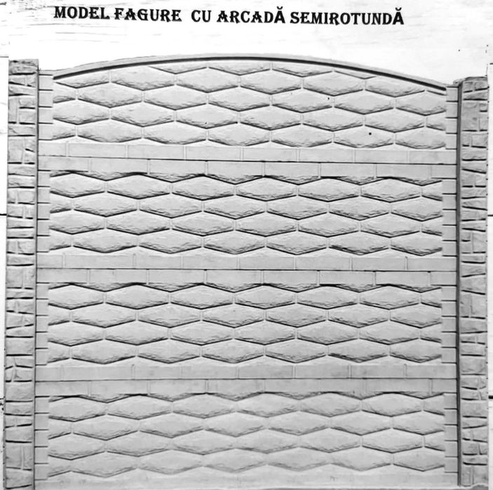 Placi, stâlpi, gard beton