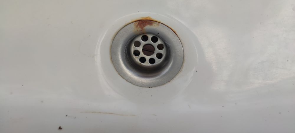 Мивка от баня - бяла