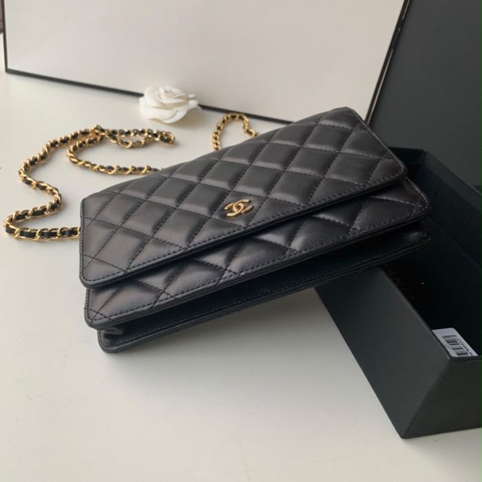 Geanta Chanel wallet on chain premium piele naturala pe comanda