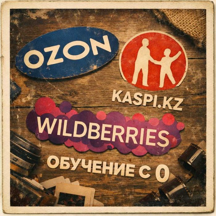 Обучение маркетплейсам с нуля Каспи, Вб, Озон