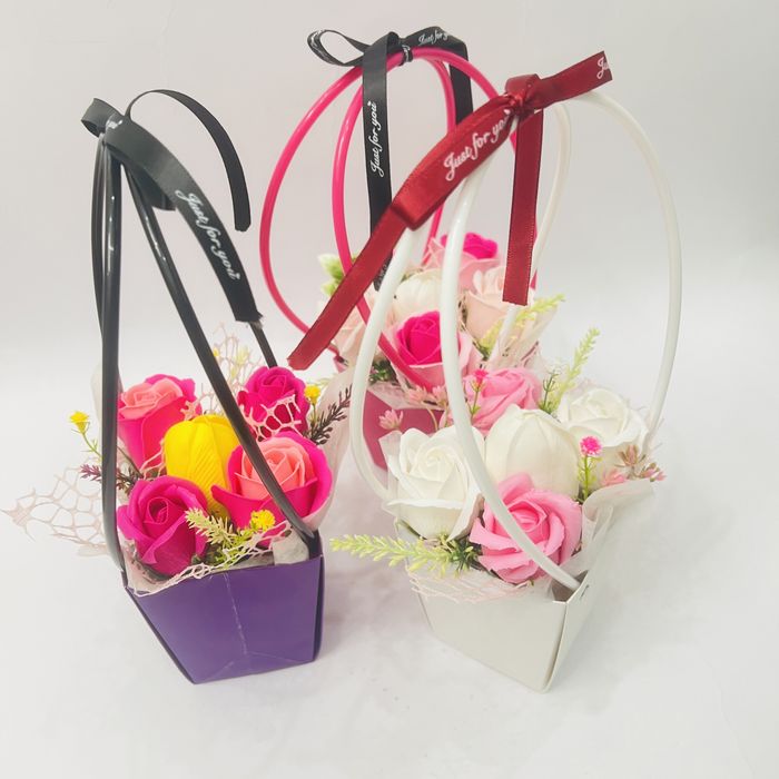 ТОП подарък за всеки повод кошници със сапунени рози и лалета