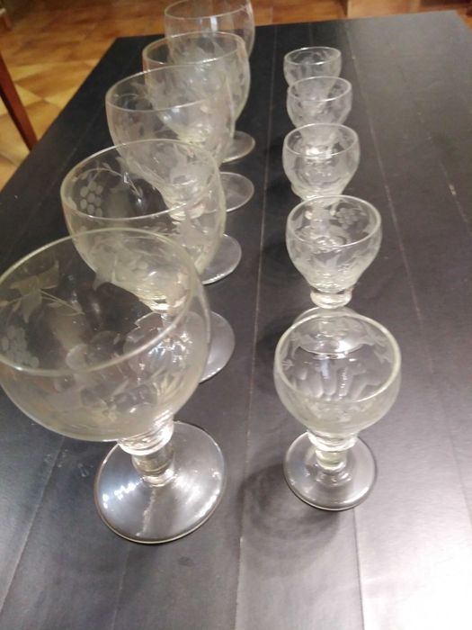 pahare de cristal