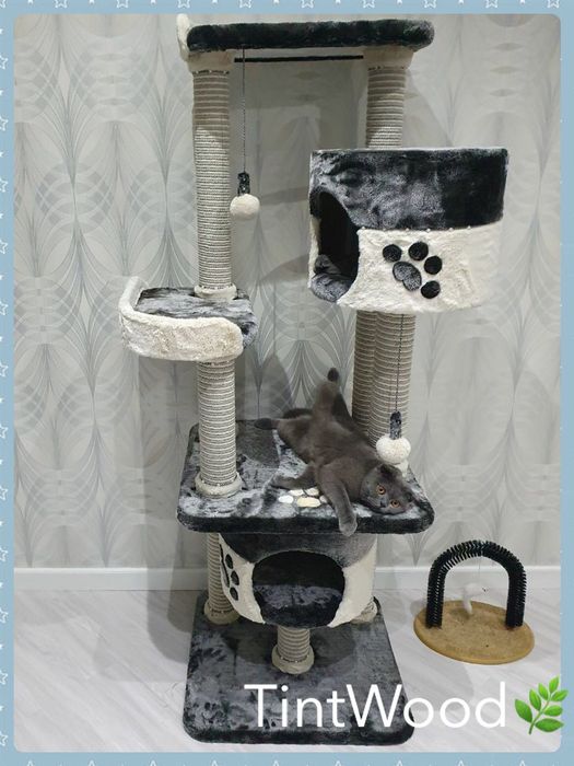 Домик для кошки на заказ. Когтеточка.