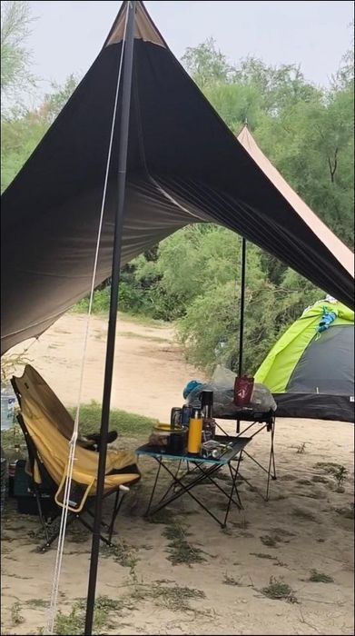 Палатка навес тент кемпинг туризм chodir. Vinyl Oxford