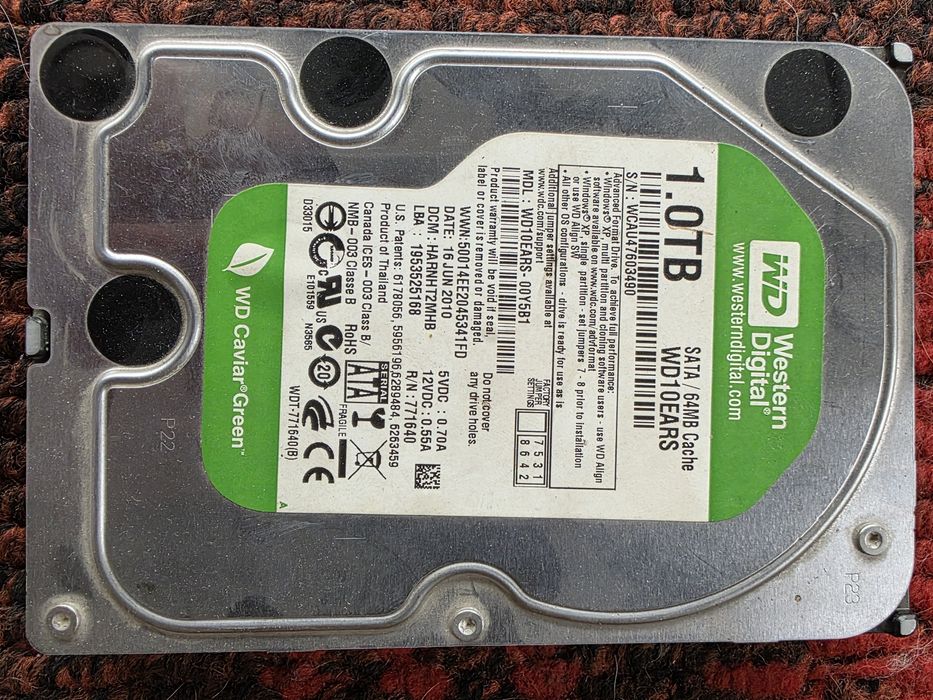 Накопитель на 1тб