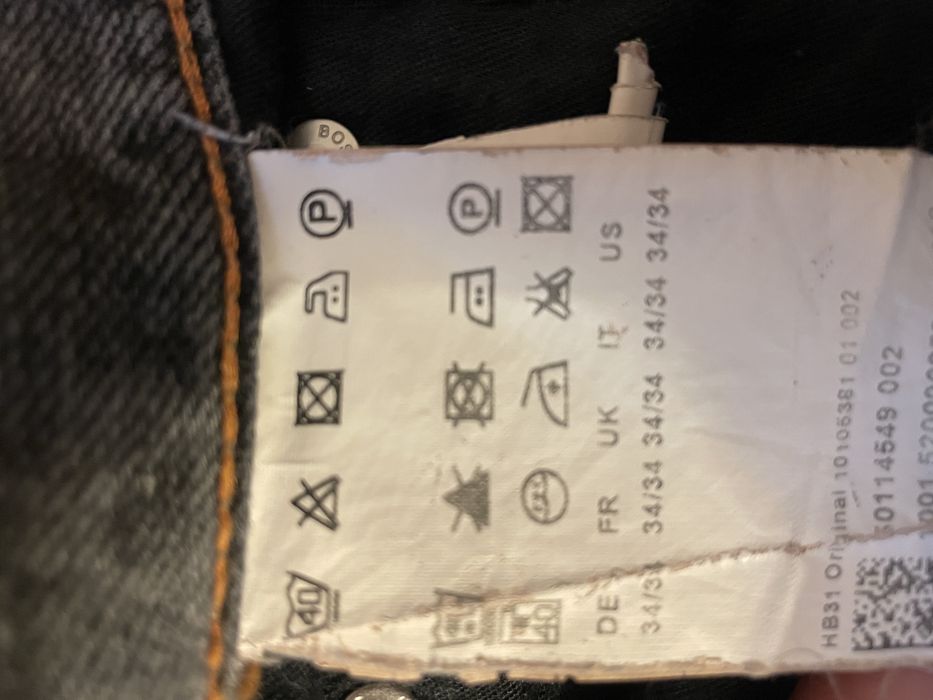 Blugi barbati Hugo Boss marimea L-34/34