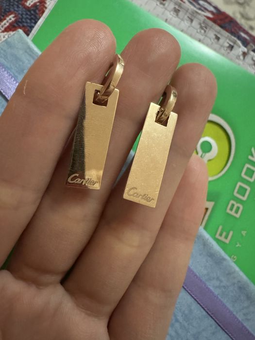 Серьги 585 пробы