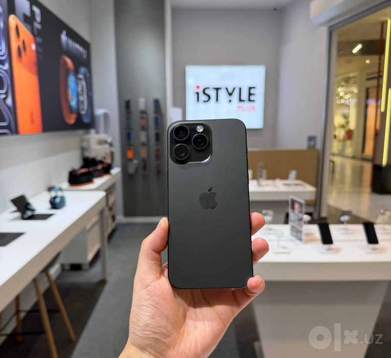 iPhone 15 Pro Max 256GB Black Titanium  Рассрочка, Halol nasiya savdo