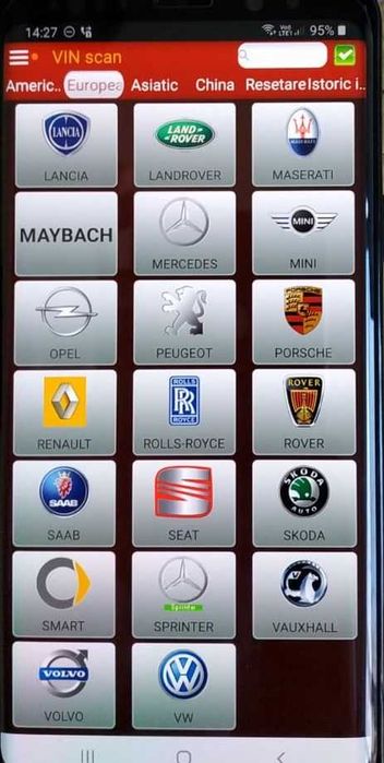Interfata diagnoza auto Launch x431 full soft service auto multimarca turisme si autoutilitare update 2027 + cablu obd2 original protectie interfata