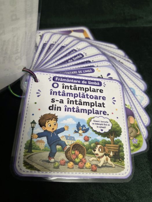Set educativ - Frământări de Limbă, Instrument practic pentru dezvoltarea vorbirii