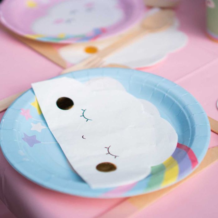 Декор Облаче за детски рожден ден, изписване или кръщене - под наем