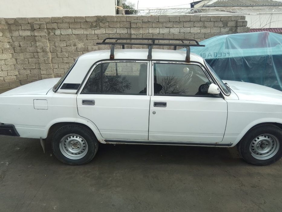 Vaz 2107 pritsep bilan (жигули с тележкой)