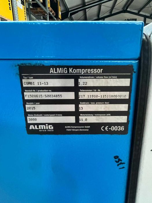 Compresor cu surub Almig 11 KW SH