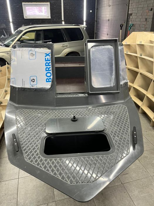 Лодка из ПНД, новая