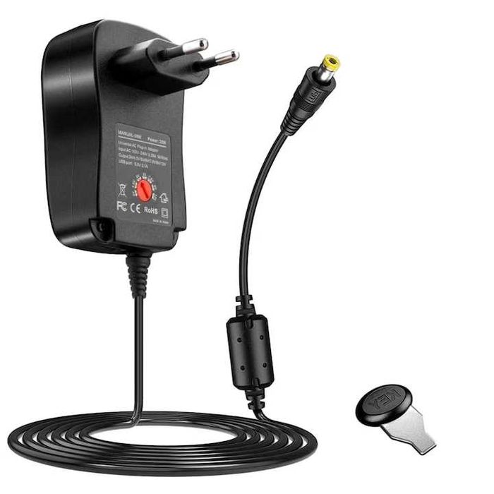 Зарядно Адаптер 220V Универсален Digital One SP01104 SY8 30W, 3-12V