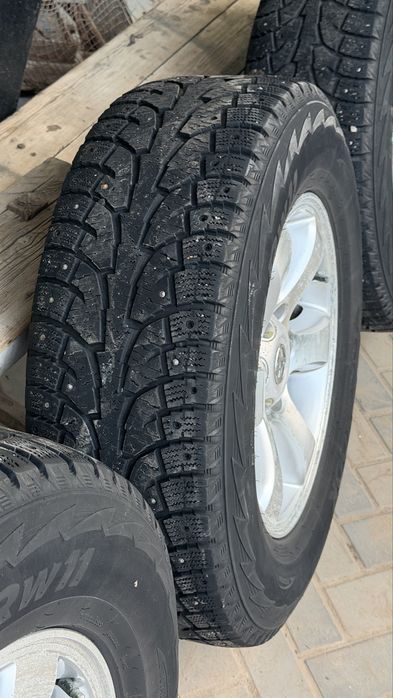 Prado диски с резиной Hankook