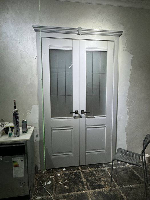 Установка скрытых дверей