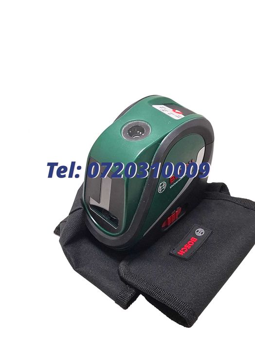 Dispozitiv Laser De Masurare Bosch Universal Level 2 Stare Buna Cu Baterie Pentru Masuratori Aliniere Si Trasare In Constructii Cod 800 autonivelanta