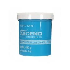 Крем Ascend silver sulfadiazine 1%.