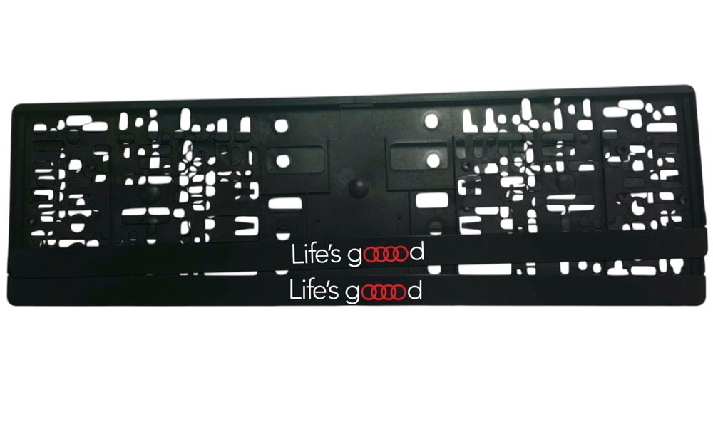 Комплект подложки/рамки за регистрационни номера AUDI